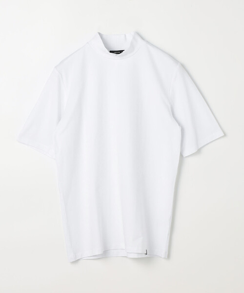 COMME CA ISM(コムサイズム)の「コットン天竺 モックネックTシャツ(Tシャツ/カットソー・メンズ・ブラック/ライトグレー/ホワイト/チャコール・SMALL/MEDIUM/LARGE/X-LARGE)」の2枚目の写真