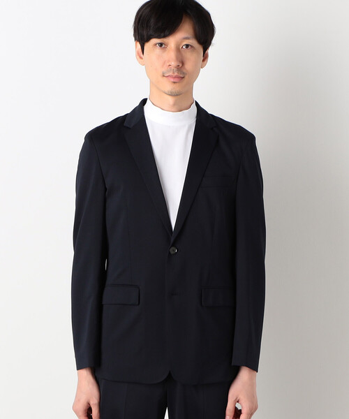 COMME CA ISM(コムサイズム)の「コットン天竺 モックネックTシャツ(Tシャツ/カットソー・メンズ・ブラック/ライトグレー/ホワイト/チャコール・SMALL/MEDIUM/LARGE/X-LARGE)」の7枚目の写真