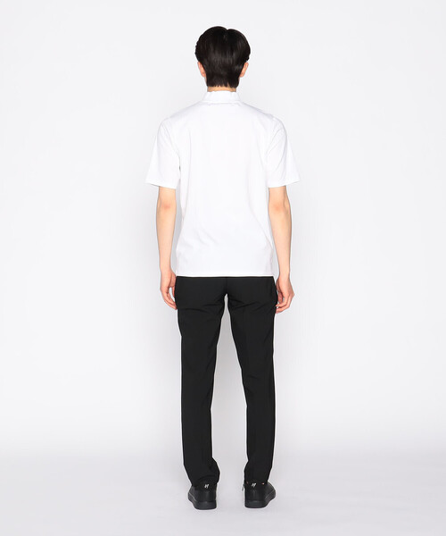 COMME CA ISM(コムサイズム)の「コットン天竺 モックネックTシャツ(Tシャツ/カットソー・メンズ・ブラック/ライトグレー/ホワイト/チャコール・SMALL/MEDIUM/LARGE/X-LARGE)」の10枚目の写真