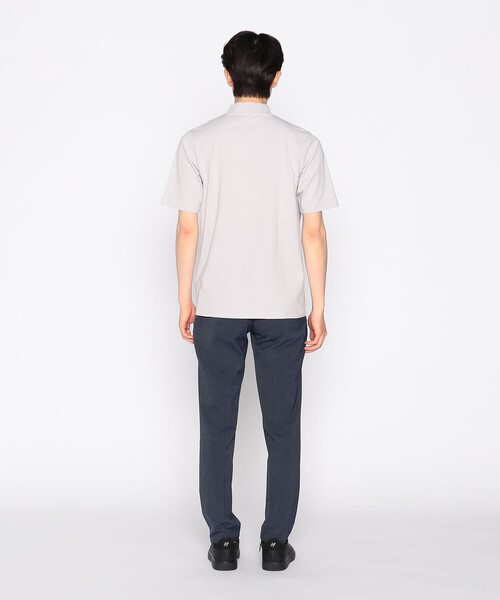 COMME CA ISM(コムサイズム)の「コットン天竺 モックネックTシャツ(Tシャツ/カットソー・メンズ・ブラック/ライトグレー/ホワイト/チャコール・SMALL/MEDIUM/LARGE/X-LARGE)」の15枚目の写真