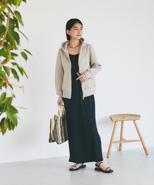 RIVE DROITE(リヴドロワ)の「R.good/ラインストラップスポサン(サンダル・レディース・ブラウン/ブラック・S/M/L)」の15枚目の写真