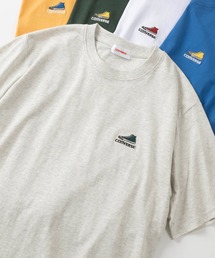CONVERSE | 【CONVERSE/コンバース】ブランドロゴ＆スニーカー&ALL STARサガラワンポイント刺繍 半袖Tシャツ/ユニセックス(Tシャツ/カットソー)