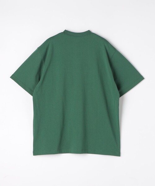 ダントン　MHL. モスグリーン　ポケット付き Tシャツ S Danton tシャツ Tシャツ [DANTON/ダントン] クルーネック