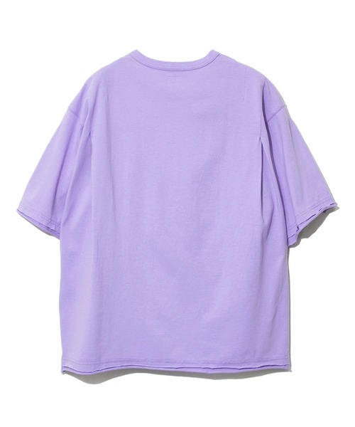 AOZORA（アオゾラ）の「AOZORA/アオゾラ　カットオフTシャツ（Tシャツ/カットソー・メンズ・エメラルド/バイオレット/ブラウン/オリーブ/ブラック/ホワイト/ライトオレンジ系・MEDIUM/LARGE）」の14枚目の写真