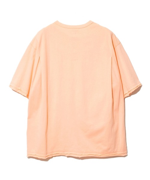 AOZORA（アオゾラ）の「AOZORA/アオゾラ　カットオフTシャツ（Tシャツ/カットソー・メンズ・エメラルド/バイオレット/ブラウン/オリーブ/ブラック/ホワイト/ライトオレンジ系・MEDIUM/LARGE）」の15枚目の写真