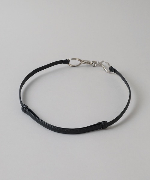 HARE(ハレ)の「ビットナローベルト(HARE)(ベルト・レディース・ブラック・FREE)」の4枚目の写真