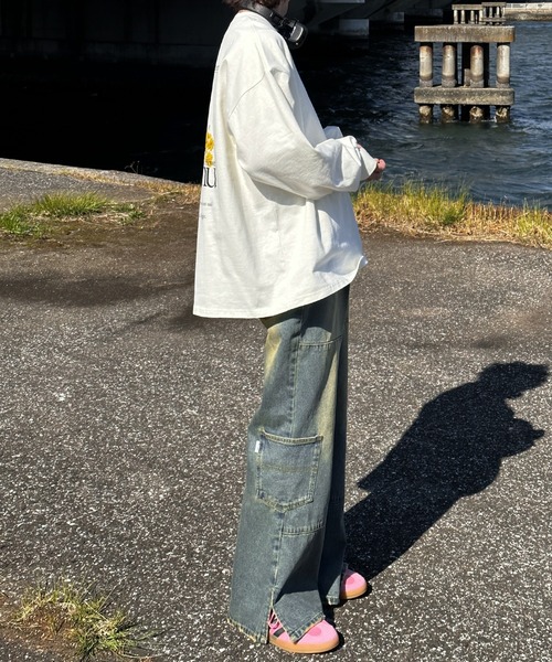 Perushu（ペルーシュ）の「ヴィンテージライクフレアデニム（デニムパンツ・メンズ・ブラック/ブルー/ブラック系その他・SMALL/MEDIUM/LARGE）」の18枚目の写真