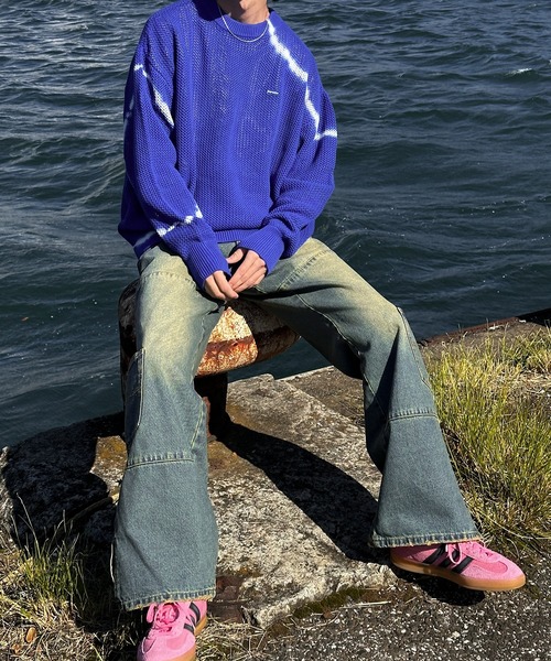 Perushu（ペルーシュ）の「ヴィンテージライクフレアデニム（デニムパンツ・メンズ・ブラック/ブルー/ブラック系その他・SMALL/MEDIUM/LARGE）」の10枚目の写真