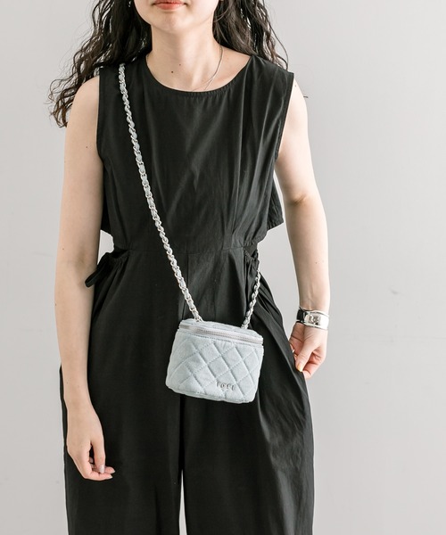 loti（ロティ）の「loti デニムミニバニティ（ショルダーバッグ・レディース・ネイビー/ブルー・ONE SIZE）」の11枚目の写真