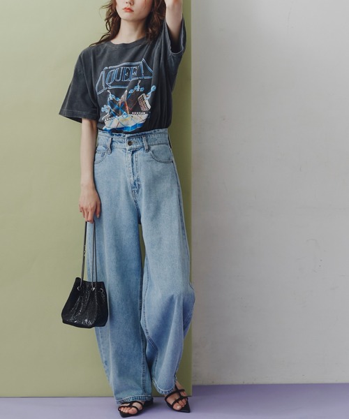 FREE'S MART(フリーズマート)の「QUEEN Tシャツ(Tシャツ/カットソー・レディース・ブラック・FREE)」の8枚目の写真