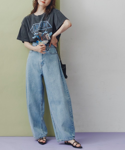 FREE'S MART(フリーズマート)の「QUEEN Tシャツ(Tシャツ/カットソー・レディース・ブラック・FREE)」の5枚目の写真