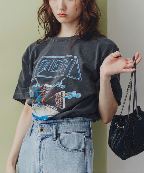 FREE'S MART(フリーズマート)の「QUEEN Tシャツ(Tシャツ/カットソー・レディース・ブラック・FREE)」の14枚目の写真