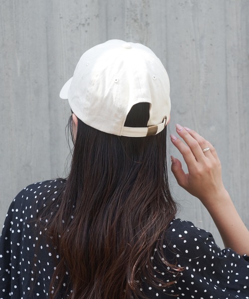 CIAOPANIC TYPY（チャオパニックティピー）の「アソートロゴ刺繍キャップ（キャップ・レディース・ネイビー/グリーン/アイボリー・ONE SIZE）」の4枚目の写真