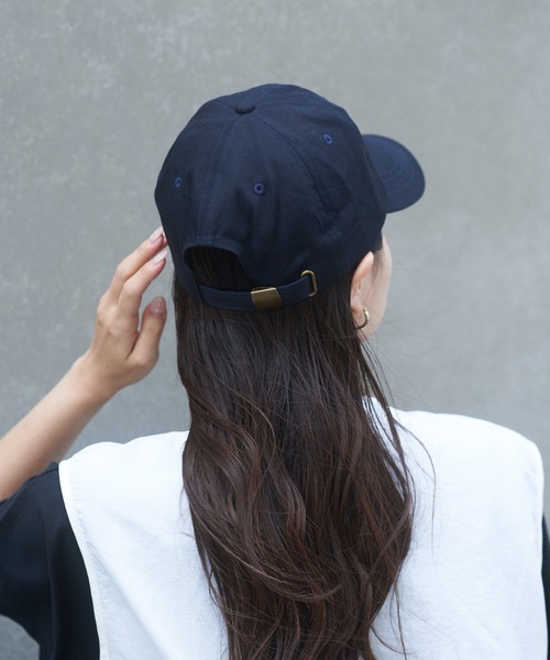 CIAOPANIC TYPY（チャオパニックティピー）の「アソートロゴ刺繍キャップ（キャップ・レディース・ネイビー/グリーン/アイボリー・ONE SIZE）」の7枚目の写真