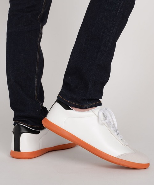 SVEC（シュベック）の「ジャーマントレーナー / ローテクスニーカー（スニーカー・メンズ・ホワイト/ブラック・45/43/44/42/41/40）」の16枚目の写真