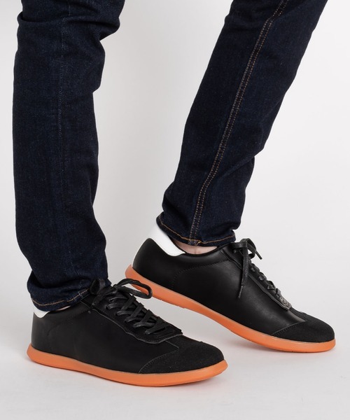 SVEC（シュベック）の「ジャーマントレーナー / ローテクスニーカー（スニーカー・メンズ・ホワイト/ブラック・45/43/44/42/41/40）」の5枚目の写真