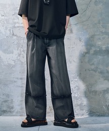 HARE | キリカエフリンジデニム(HARE)(デニムパンツ)