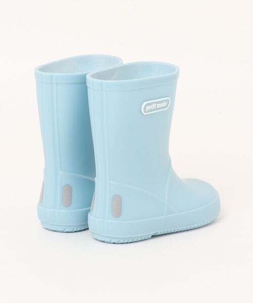petit main（プティマイン）の「【WEB限定】【プティプラ】カラフルレインブーツ【サックス】（レインシューズ・キッズ・サックスブルー・14cm/15cm/16cm/17cm）」の15枚目の写真