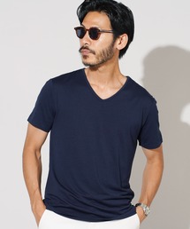 ストレッチTR Ｖネック無地半袖Ｔシャツ