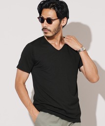ストレッチTR Ｖネック無地半袖Ｔシャツ