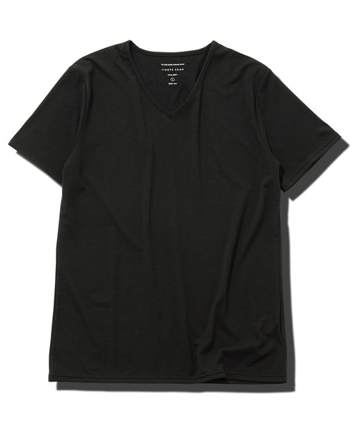 roshell（ロシェル）の「ストレッチTR Ｖネック無地半袖Ｔシャツ（Tシャツ/カットソー・メンズ・ブラック/ホワイト/チャコールグレー/ネイビー・MEDIUM/XX-LARGE/SMALL/X-LARGE/LARGE）」の14枚目の写真