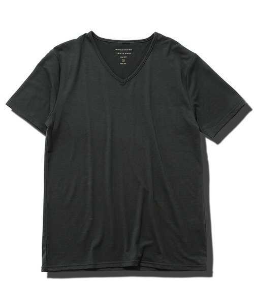 roshell（ロシェル）の「ストレッチTR Ｖネック無地半袖Ｔシャツ（Tシャツ/カットソー・メンズ・ブラック/ホワイト/チャコールグレー/ネイビー・MEDIUM/XX-LARGE/SMALL/X-LARGE/LARGE）」の17枚目の写真