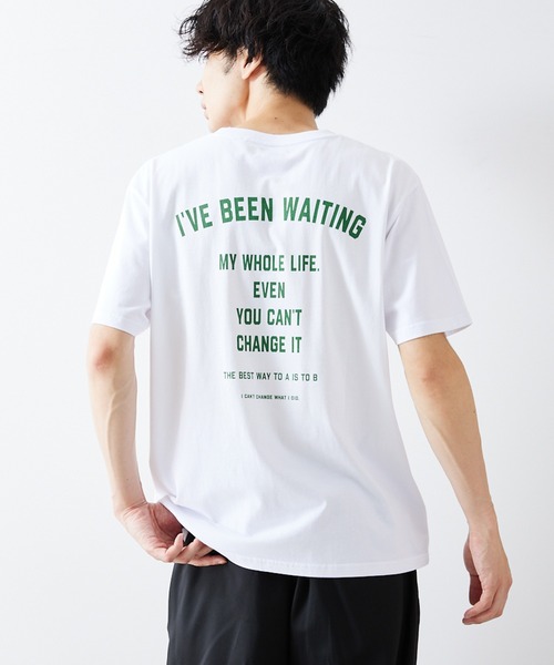エンブレムプリントTシャツ - seventen