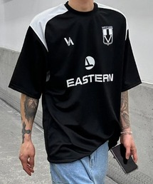 HOLY IN CODE（ホーリーインコード）の「HOLY IN CODE No.0066 football jersey half T（Tシャツ/カットソー・メンズ）」