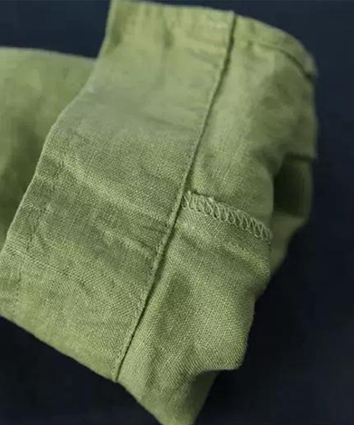 aimoha(アイモハ)の「シンプルデザイン 綿麻ブレンド シャツワンピース (SS)(ワンピース・レディース・グリーン/ブルー/ホワイト・MEDIUM/X-LARGE/LARGE)」の11枚目の写真