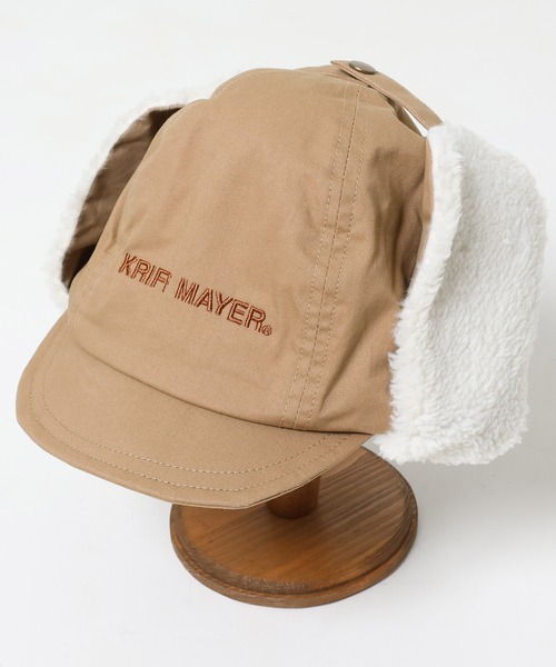 KRIFF MAYER Kid's Collection（クリフメイヤーキッズコレクション）の「モコボアキャップ（キャップ・キッズ・チャコール/キャメル/カーキ/ベージュ・FREE）」の3枚目の写真
