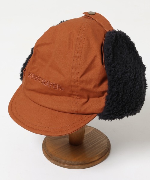 KRIFF MAYER Kid's Collection（クリフメイヤーキッズコレクション）の「モコボアキャップ（キャップ・キッズ・チャコール/キャメル/カーキ/ベージュ・FREE）」の14枚目の写真