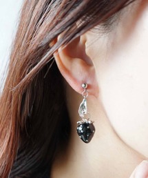 jolie minette/もぎたて いちご狩り シルバー ピアス