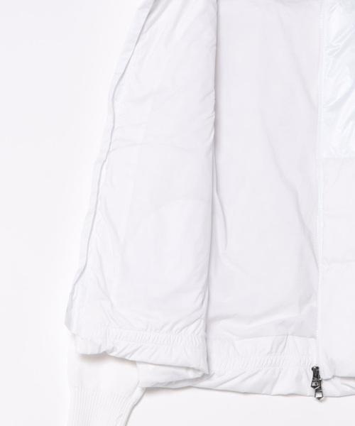 1piu1uguale3 RELAX（ウノピュウノウグァーレトレリラックス）の「【1PIU1UGUALE3 RELAX】sleeve Knit outerwear / ニットコンビ中綿ブルゾン（ブルゾン・メンズ・ホワイト/ブラック・X-LARGE/LARGE/MEDIUM）」の13枚目の写真