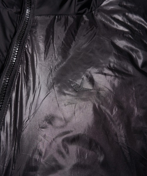 1piu1uguale3 RELAX（ウノピュウノウグァーレトレリラックス）の「【1PIU1UGUALE3 RELAX】sleeve Knit outerwear / ニットコンビ中綿ブルゾン（ブルゾン・メンズ・ホワイト/ブラック・X-LARGE/LARGE/MEDIUM）」の5枚目の写真