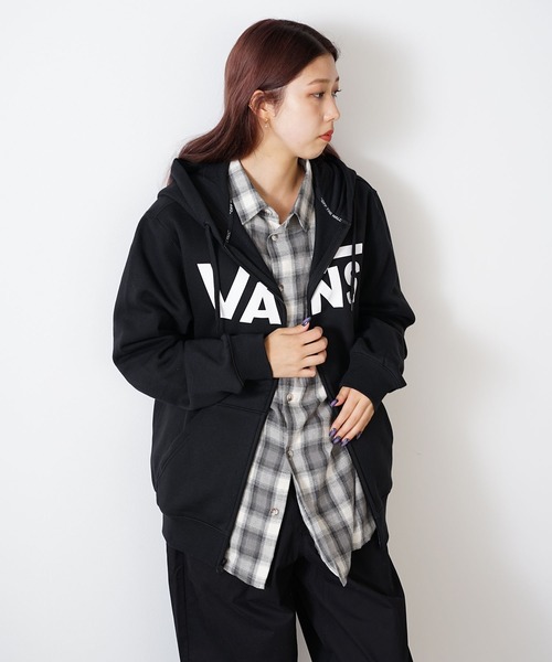 VANS（バンズ）の「VANS/ヴァンズ M VANS CLASSIC ZIP HOODIE II フーディー ジップパーカー（パーカー・メンズ・マルーン/ブラック・XL/M/L）」の19枚目の写真