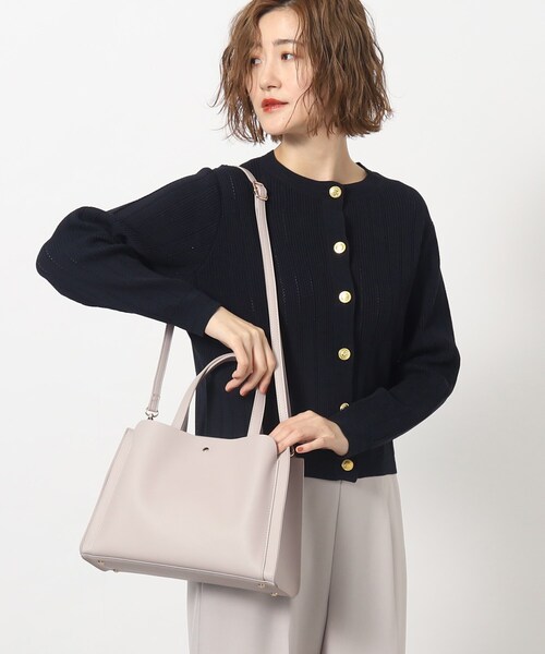 grove(グローブ)の「◆【軽量】スクエアポケあおり2WAYトート(トートバッグ・レディース・ライトグレー/ピンク系9/ダークグレー/ブラック/ベージュ系8・00)」の19枚目の写真