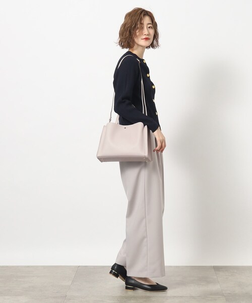 grove(グローブ)の「◆【軽量】スクエアポケあおり2WAYトート(トートバッグ・レディース・ライトグレー/ピンク系9/ダークグレー/ブラック/ベージュ系8・00)」の18枚目の写真