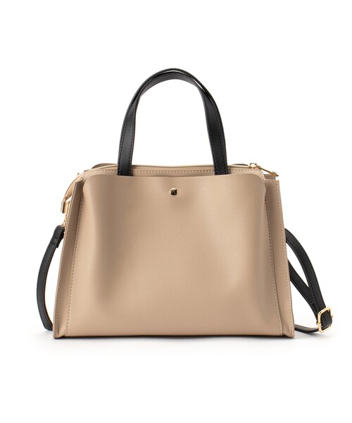 grove(グローブ)の「◆【軽量】スクエアポケあおり2WAYトート(トートバッグ・レディース・ライトグレー/ピンク系9/ダークグレー/ブラック/ベージュ系8・00)」の17枚目の写真