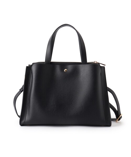 grove(グローブ)の「◆【軽量】スクエアポケあおり2WAYトート(トートバッグ・レディース・ライトグレー/ピンク系9/ダークグレー/ブラック/ベージュ系8・00)」の13枚目の写真