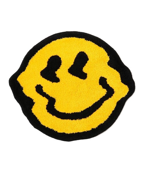 SECOND LAB.(セカンド ラブ)の「SECOND LAB. / SMILE RUG MAT(ラグ/マット・メンズ・オレンジ/イエロー・ONE SIZE)」の7枚目の写真