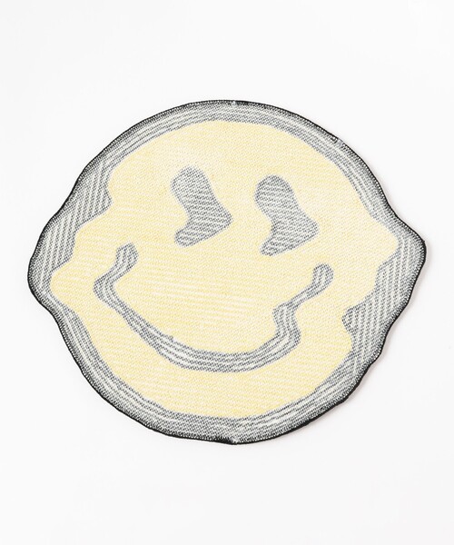 SECOND LAB.(セカンド ラブ)の「SECOND LAB. / SMILE RUG MAT(ラグ/マット・メンズ・オレンジ/イエロー・ONE SIZE)」の8枚目の写真