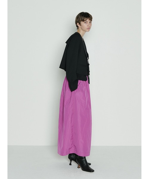 SORIN（ソリン　）の「ストレッチトロ　リボンショートジャケット（テーラードジャケット・レディース・アイボリー/ライトグレー/ブラック・38）」の13枚目の写真