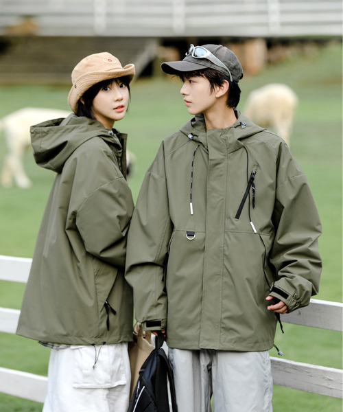 neos(ネオス)の「【neos -addictive design-】ビッグシルエット ボリュームネック フード マウンテン パーカー(マウンテンパーカー・メンズ・ベージュ/カーキ/ブラック・MEDIUM/LARGE/X-LARGE)」の18枚目の写真