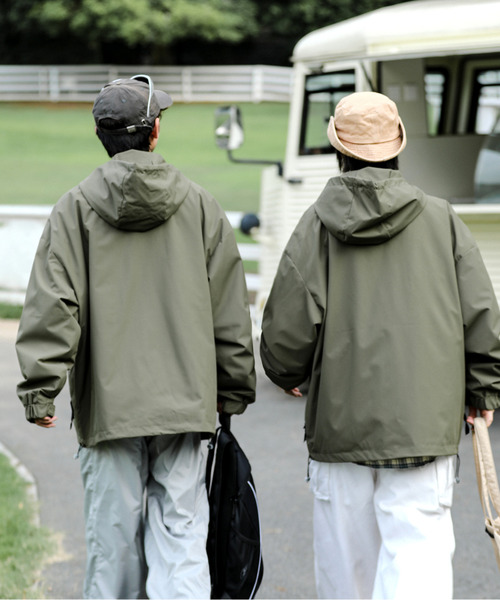 neos(ネオス)の「【neos -addictive design-】ビッグシルエット ボリュームネック フード マウンテン パーカー(マウンテンパーカー・メンズ・ベージュ/カーキ/ブラック・MEDIUM/LARGE/X-LARGE)」の20枚目の写真