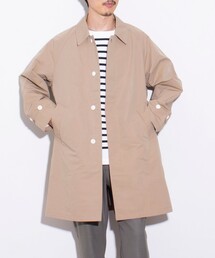 GLOSTER | 【GLOSTER/グロスター】60/40 ステンカラーコート ラグランスリーブ 比翼釦(ステンカラーコート)