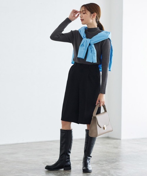 Pierrot（ピエロ）の「2wayショルダースクエアバッグ（ショルダーバッグ・レディース・グレイッシュベージュ/キャメル・FREE）」の15枚目の写真