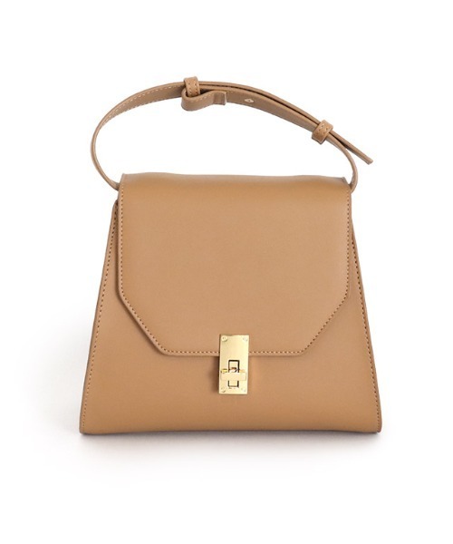 Pierrot（ピエロ）の「2wayショルダースクエアバッグ（ショルダーバッグ・レディース・グレイッシュベージュ/キャメル・FREE）」の8枚目の写真