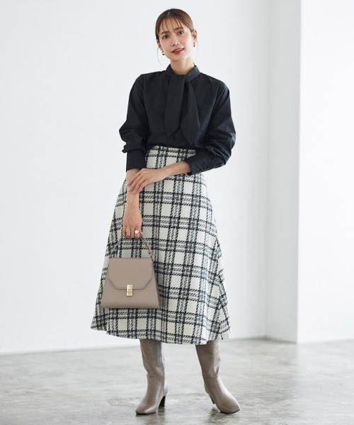 Pierrot（ピエロ）の「2wayショルダースクエアバッグ（ショルダーバッグ・レディース・グレイッシュベージュ/キャメル・FREE）」の14枚目の写真