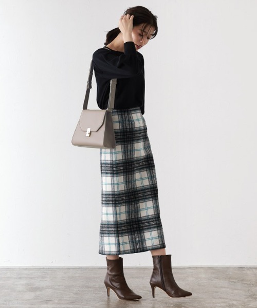 Pierrot（ピエロ）の「2wayショルダースクエアバッグ（ショルダーバッグ・レディース・グレイッシュベージュ/キャメル・FREE）」の9枚目の写真