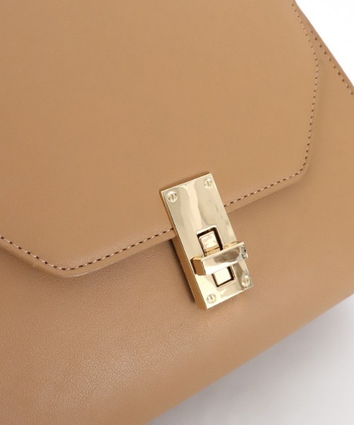 Pierrot（ピエロ）の「2wayショルダースクエアバッグ（ショルダーバッグ・レディース・グレイッシュベージュ/キャメル・FREE）」の22枚目の写真